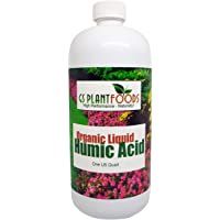 GS Plant Foods Ácido Húmico Líquido Orgánico- Concentrado De 32 Fl Oz
